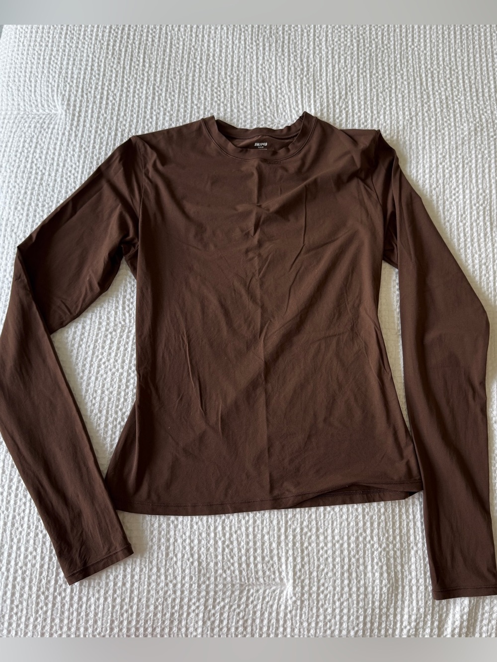 SKIMS FITS EVERYBODY LONG SLEEVE T-SHIRT